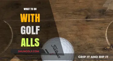 Creative Uses for Golf Balls: Fun and Practical Ideas