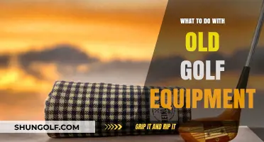 Revamp, Donate, or Sell: Creative Ways to Repurpose Old Golf Gear