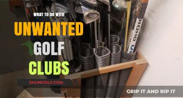 Creative Ways to Repurpose or Sell Your Unwanted Golf Clubs