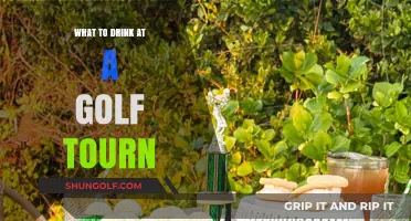 Tee Time Refreshers: Best Drinks for Golf Tournament Success