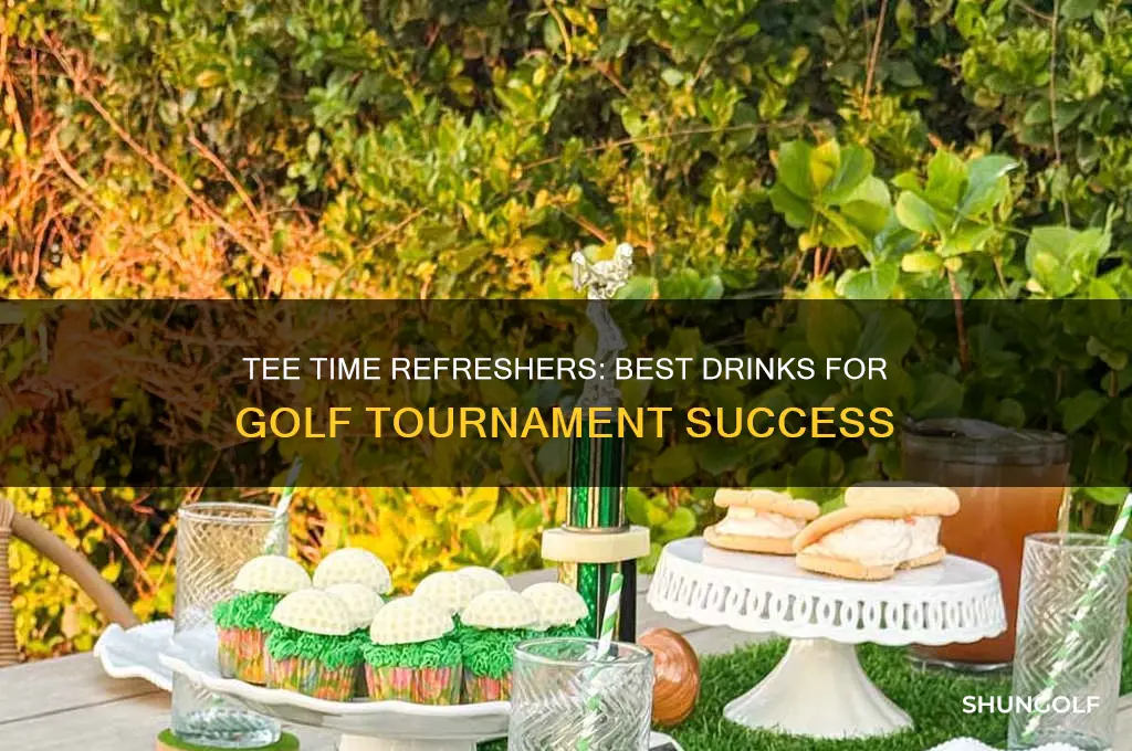 what to drink at a golf tourn