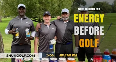 Energize Your Golf Game: Pre-Round Drinks for Peak Performance