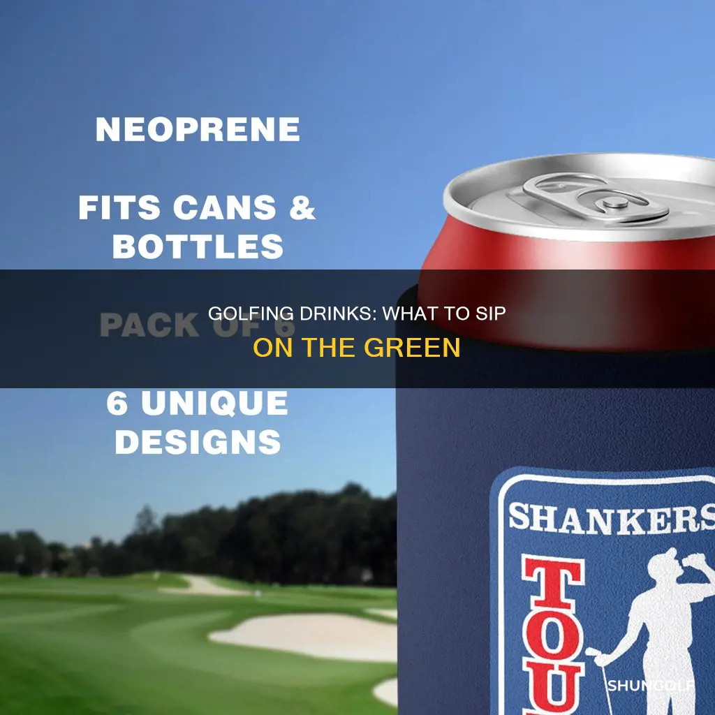 what to drink while golfing