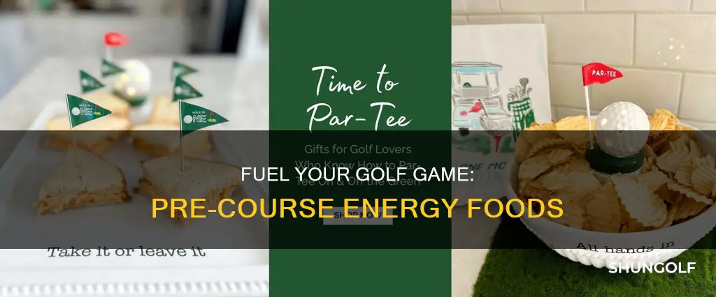 what to eat before afternoon golf