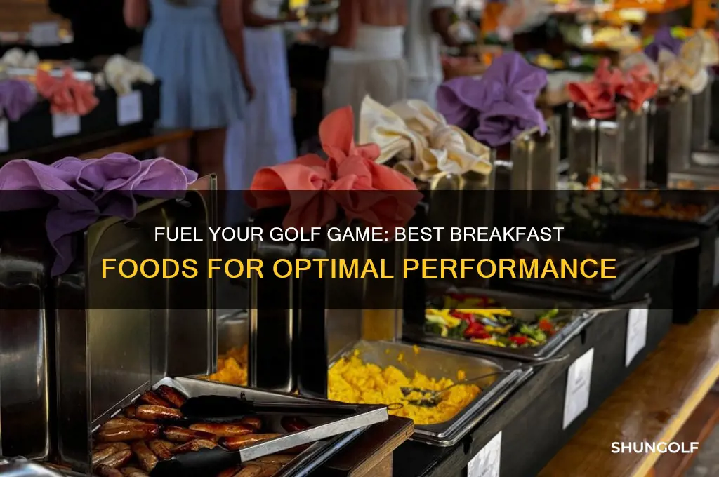 what to eat for breakfast before golf