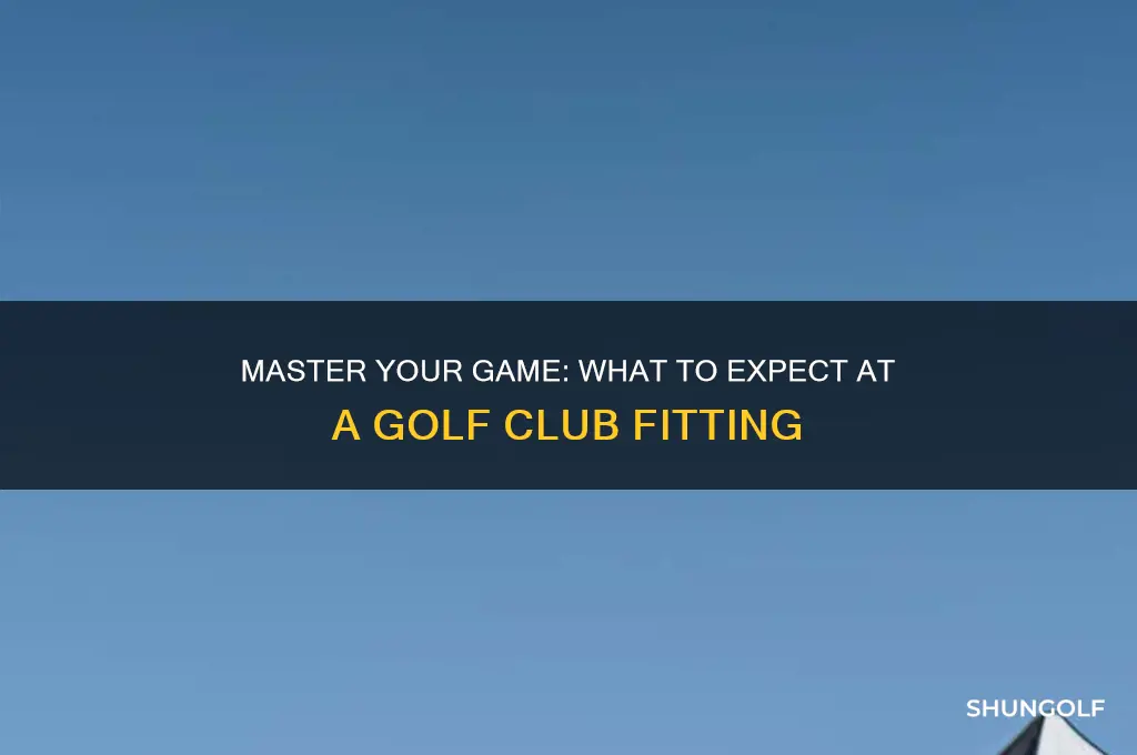 what to expect at a golf club fitting