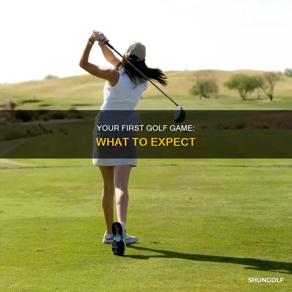 what to expect first time golfing
