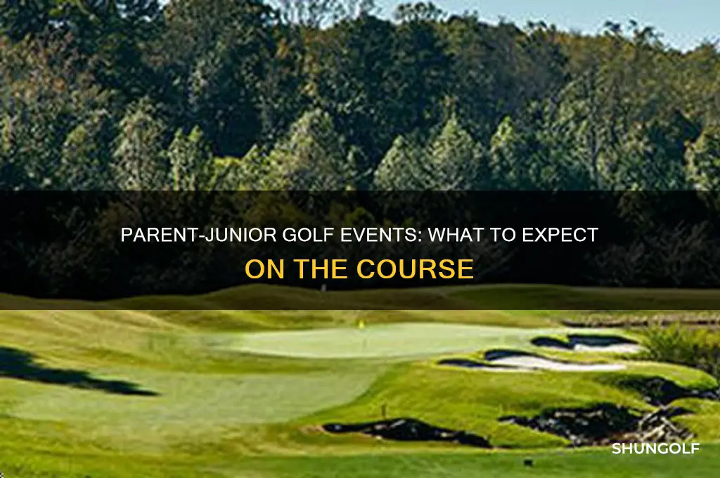 what to expect in a parent-junior events golf