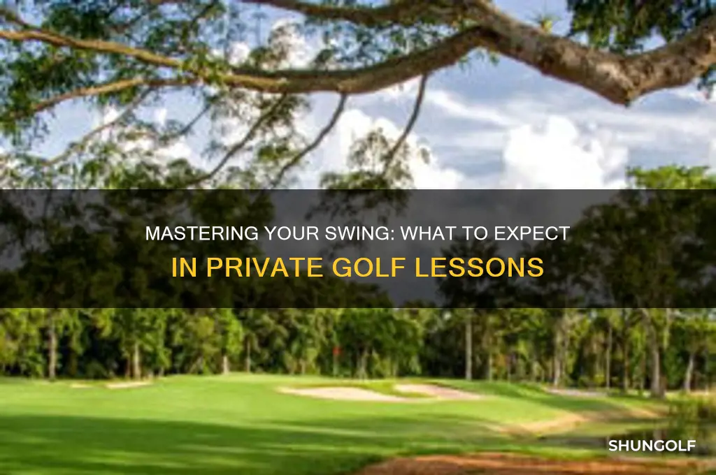 what to expect in private golf lessons