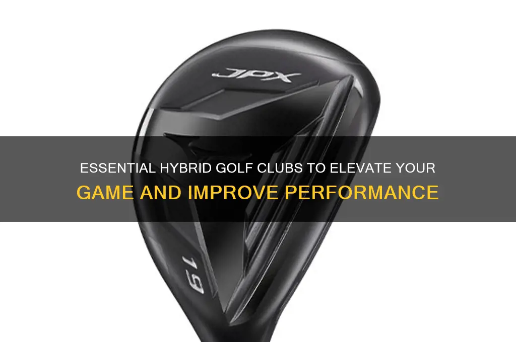 what to hybrid golf clubs would you carry