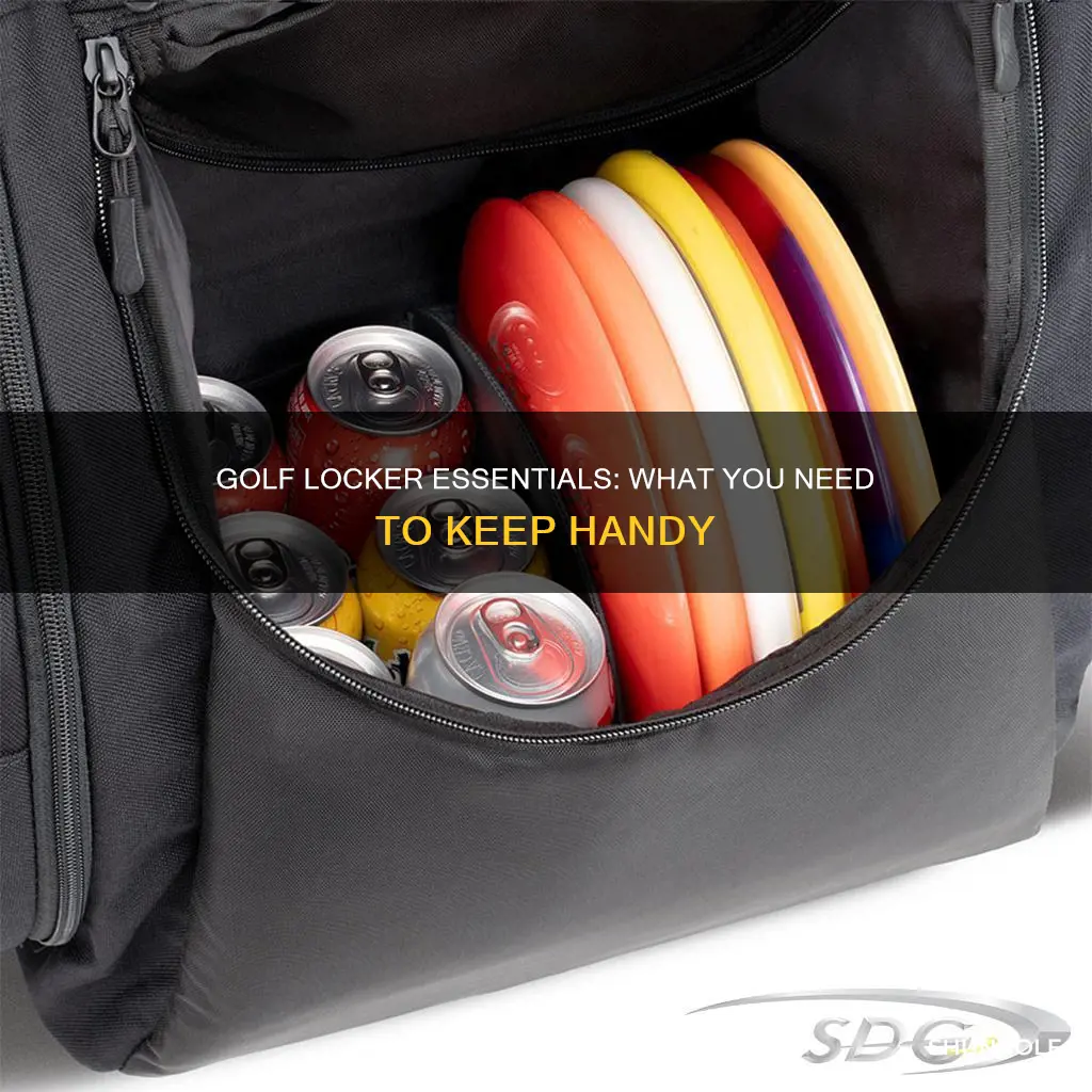 what to keep in golf locker
