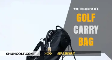 Essential Features to Consider When Choosing a Golf Carry Bag