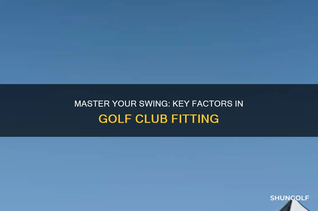 what to look for in a golf club fitting