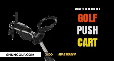 Essential Features to Consider When Choosing a Golf Push Cart