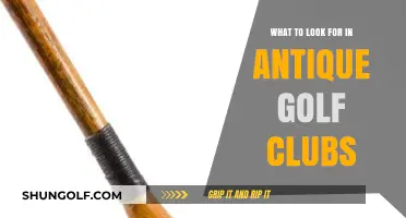 Antique Golf Clubs: Key Features to Spot and Value