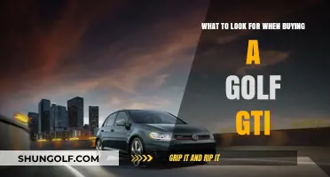 Essential Features to Check When Purchasing a Golf GTI