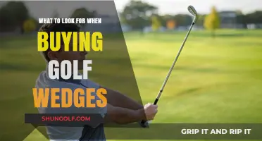 Master Your Short Game: Key Features to Check in Golf Wedges