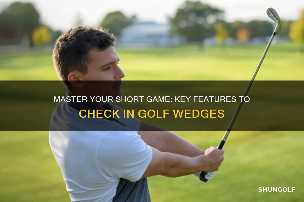 what to look for when buying golf wedges