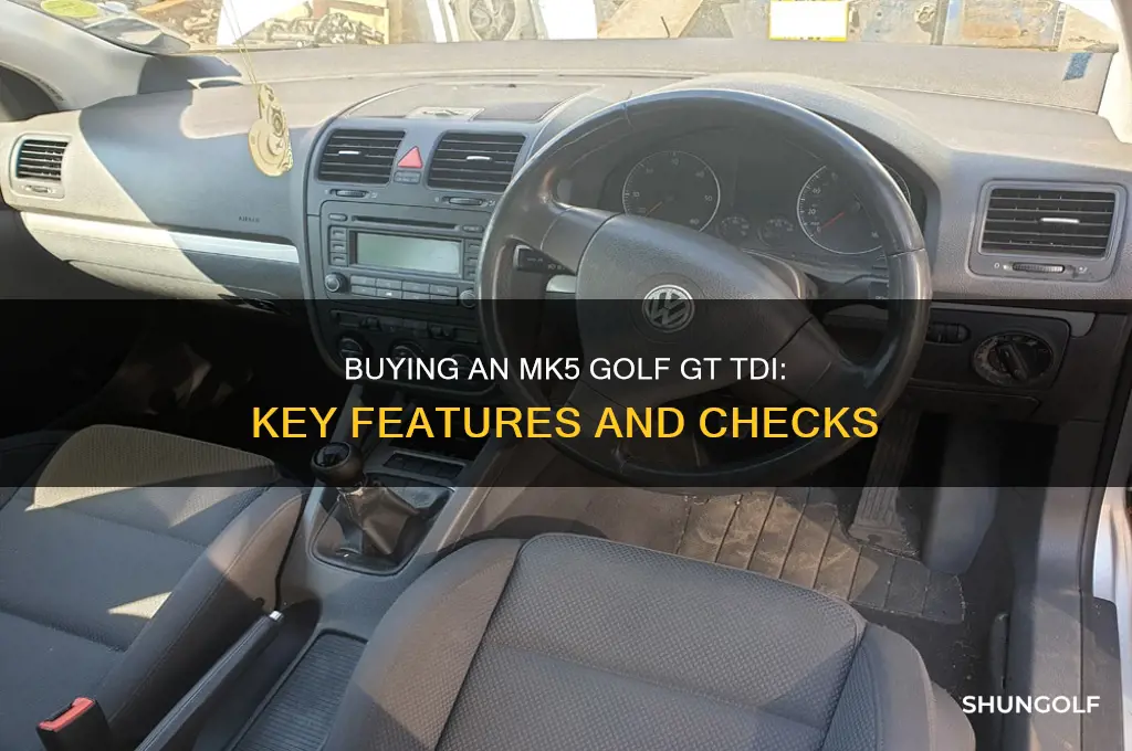 what to look for when buying mk5 golf gt tdi
