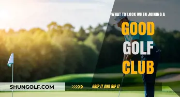 Choosing the Perfect Golf Club: Key Factors to Consider Before Joining