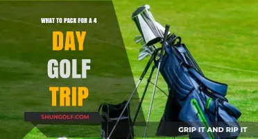 Essential Golf Trip Packing Guide: 4 Days on the Green