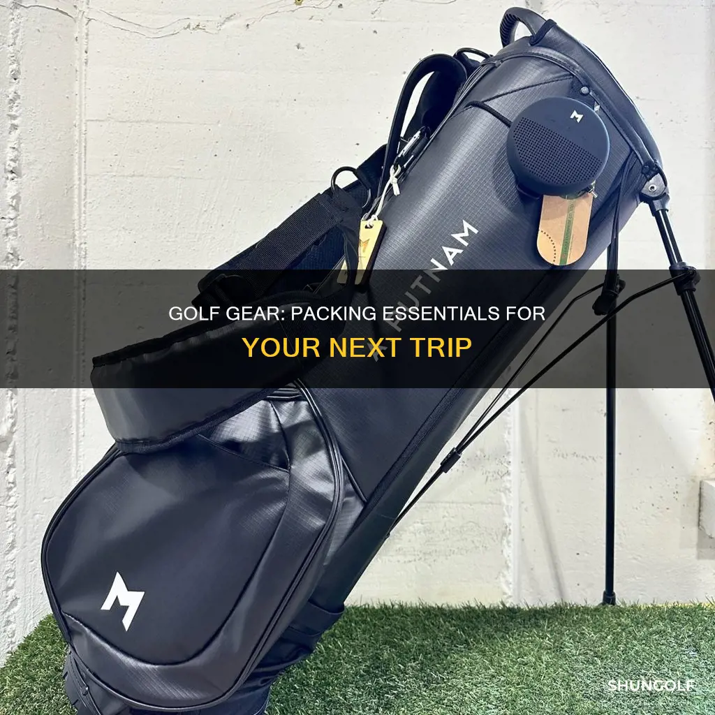 what to pack for golf