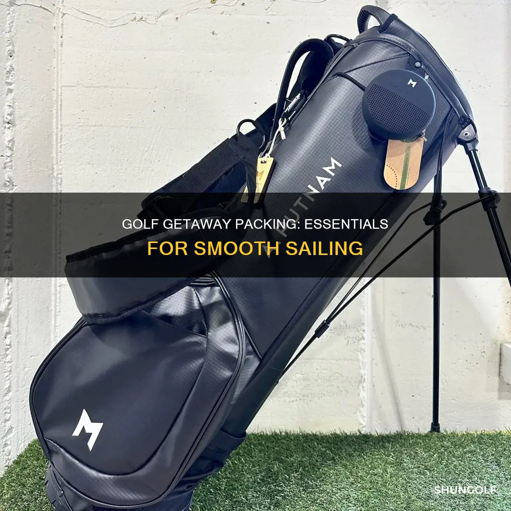what to pack golf trip