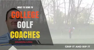 Perfecting Your Pitch: Essential Items to Send College Golf Coaches