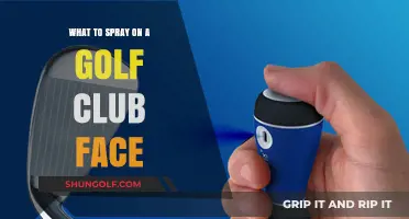 Best Golf Club Face Sprays for Enhanced Performance and Durability