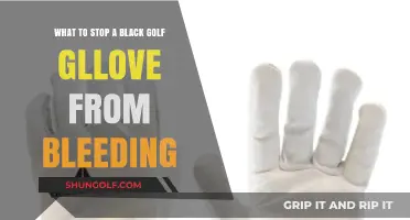 Prevent Black Golf Glove Dye Bleeding: Essential Tips and Tricks