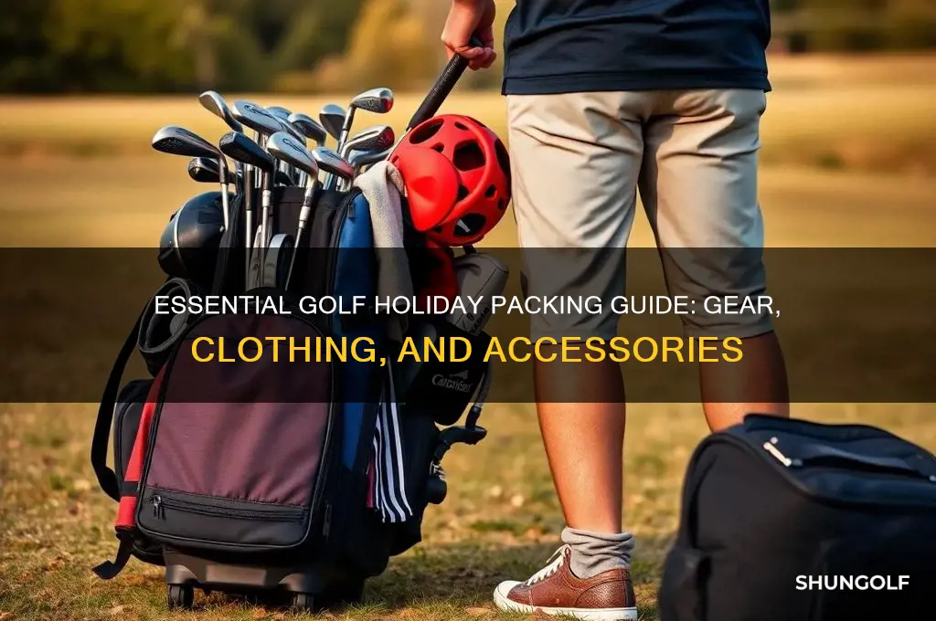 what to take on a golf holiday