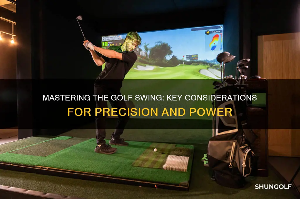 what to think about when swinging a golf club