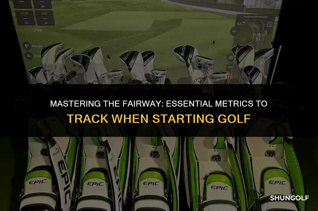 what to track when starting golf