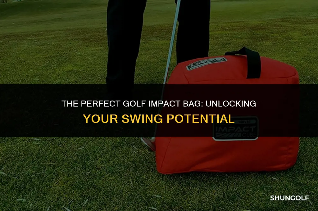 what to use as a golf impact bag
