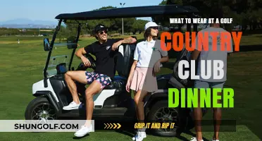 Elegant Golf Country Club Dinner Attire: Style Tips for a Perfect Look