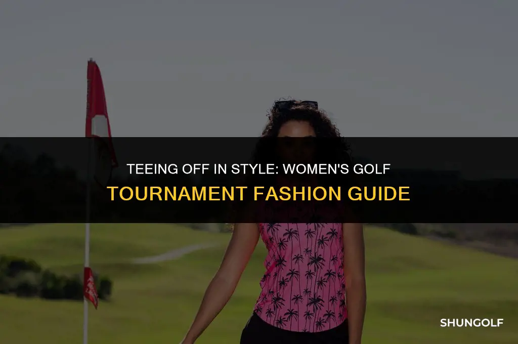 what to wear to a golf tournament women