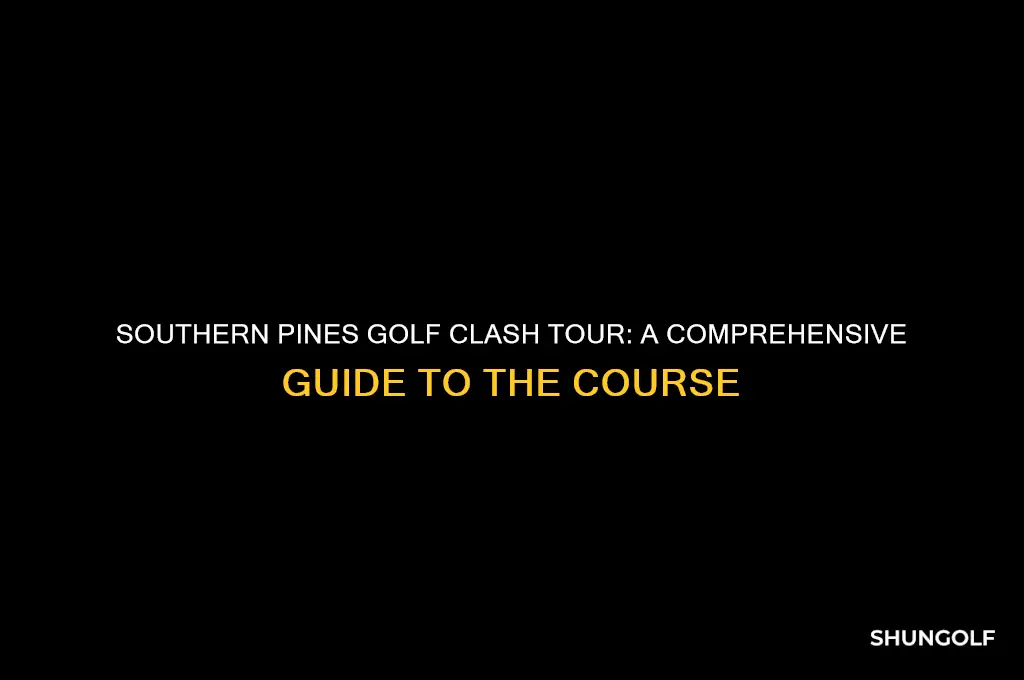 what tour is southern pines golf clash