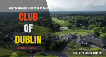 The Historic Tournament Once Hosted at Golf Club of Dublin