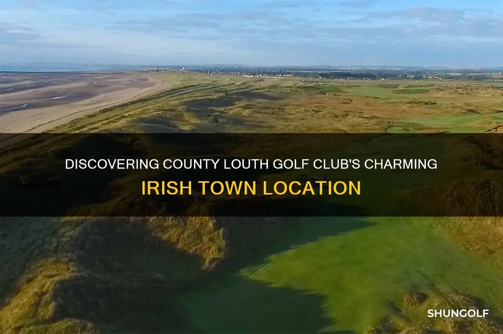 what town is county louth golf club ireland in