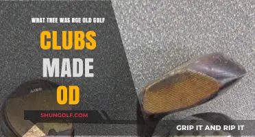 Unveiling the Secret: The Wood Behind Vintage Golf Clubs