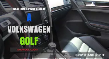 Volkswagen Golf Power Seats: Which Trim Levels Offer This Feature?