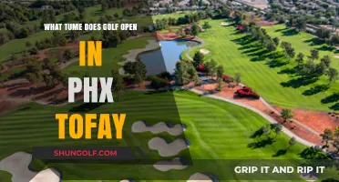 Phoenix Golf Courses Opening Times Today: Your Morning Tee Guide