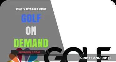 Tee Off Anytime: Top TV Apps for Golf Enthusiasts