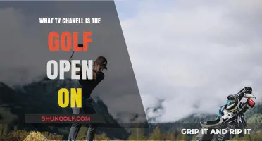Where to Watch The Golf Open: TV Channel Guide