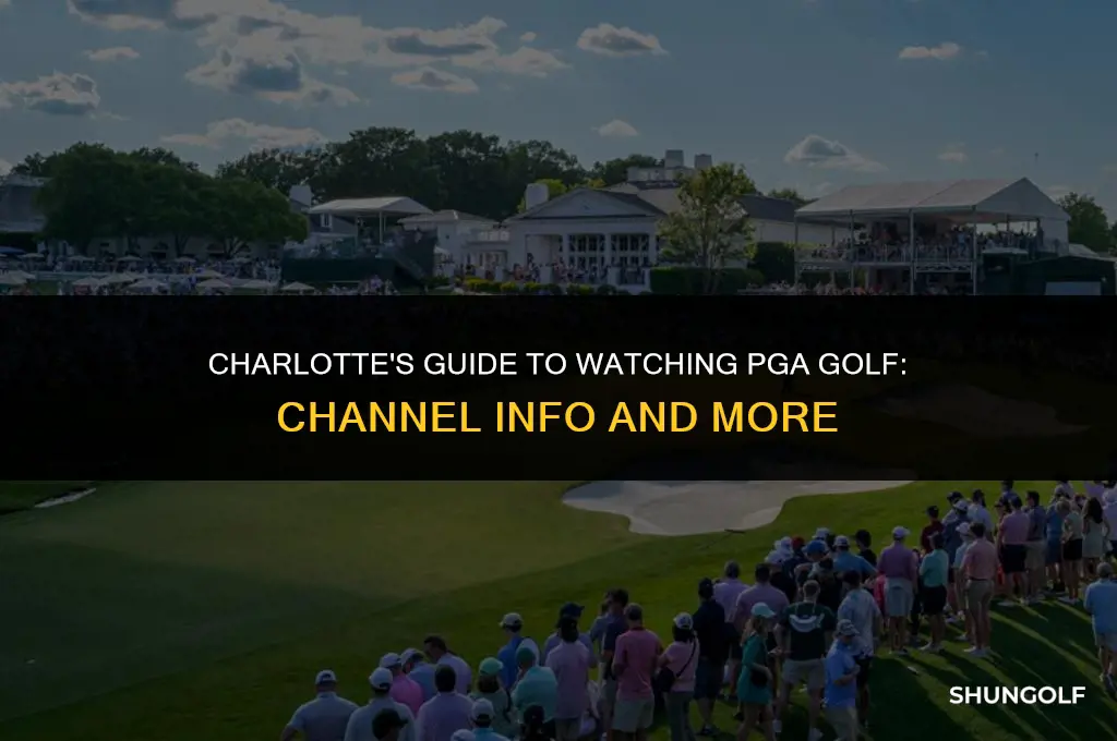 what tv channel is pga golf on in charlotte nc