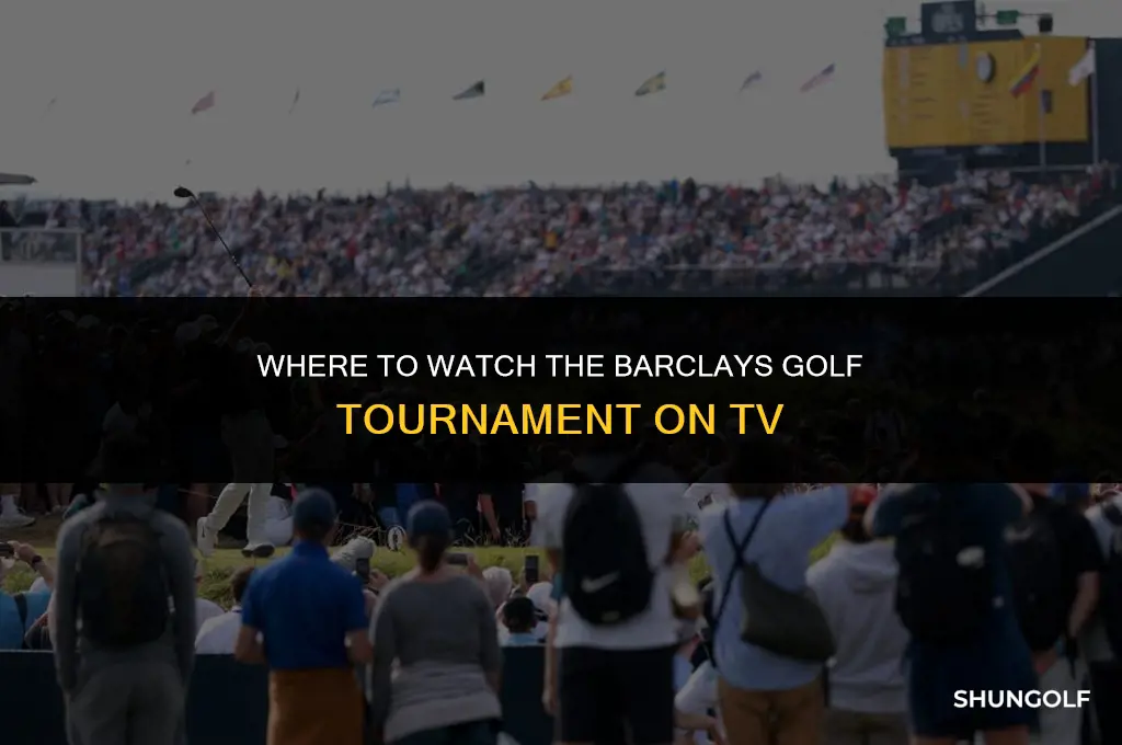 what tv channel is the barclays golf on