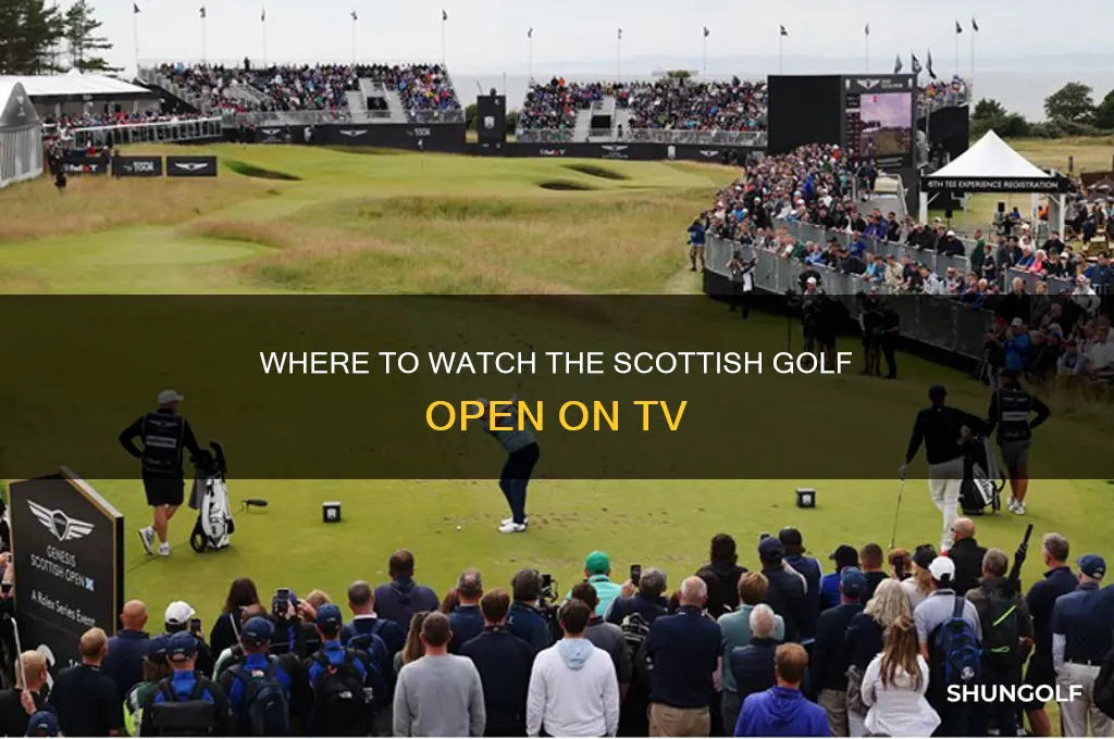 what tv channel is the scottish golf open on