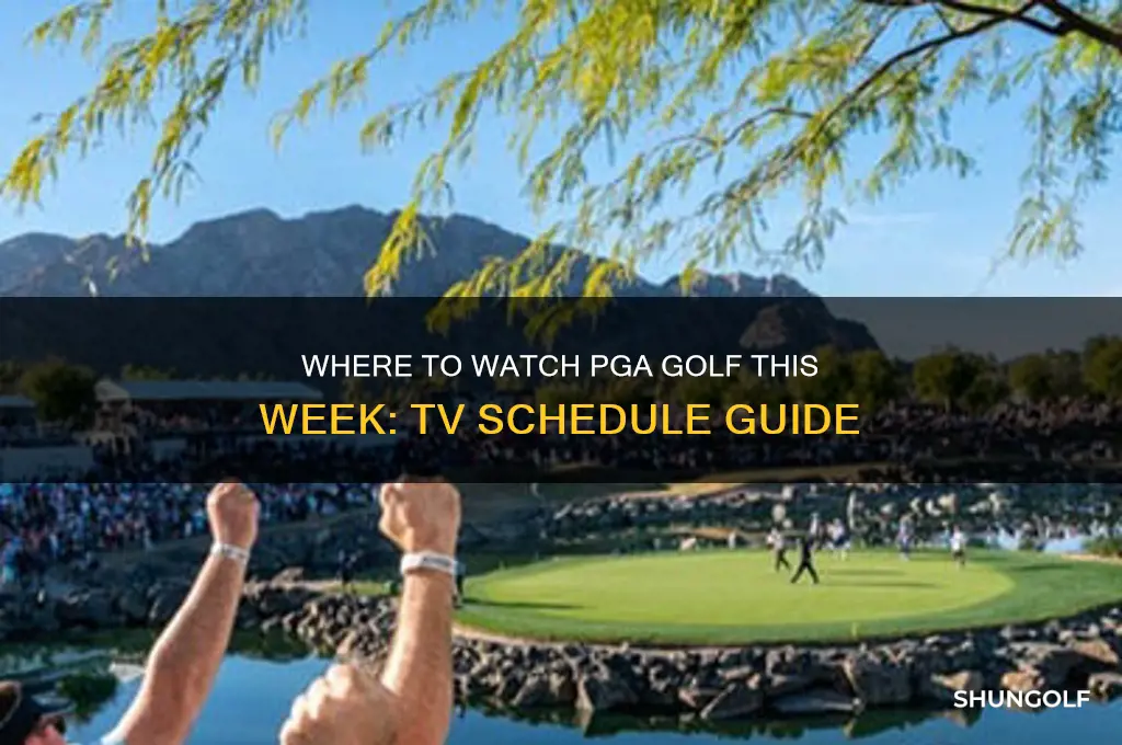 what tv station is pga golf on this week