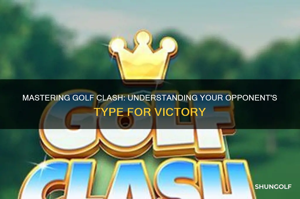 what type are you matched up against golf clash