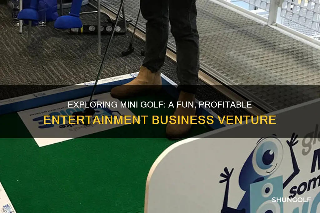 what type of business is mini golf